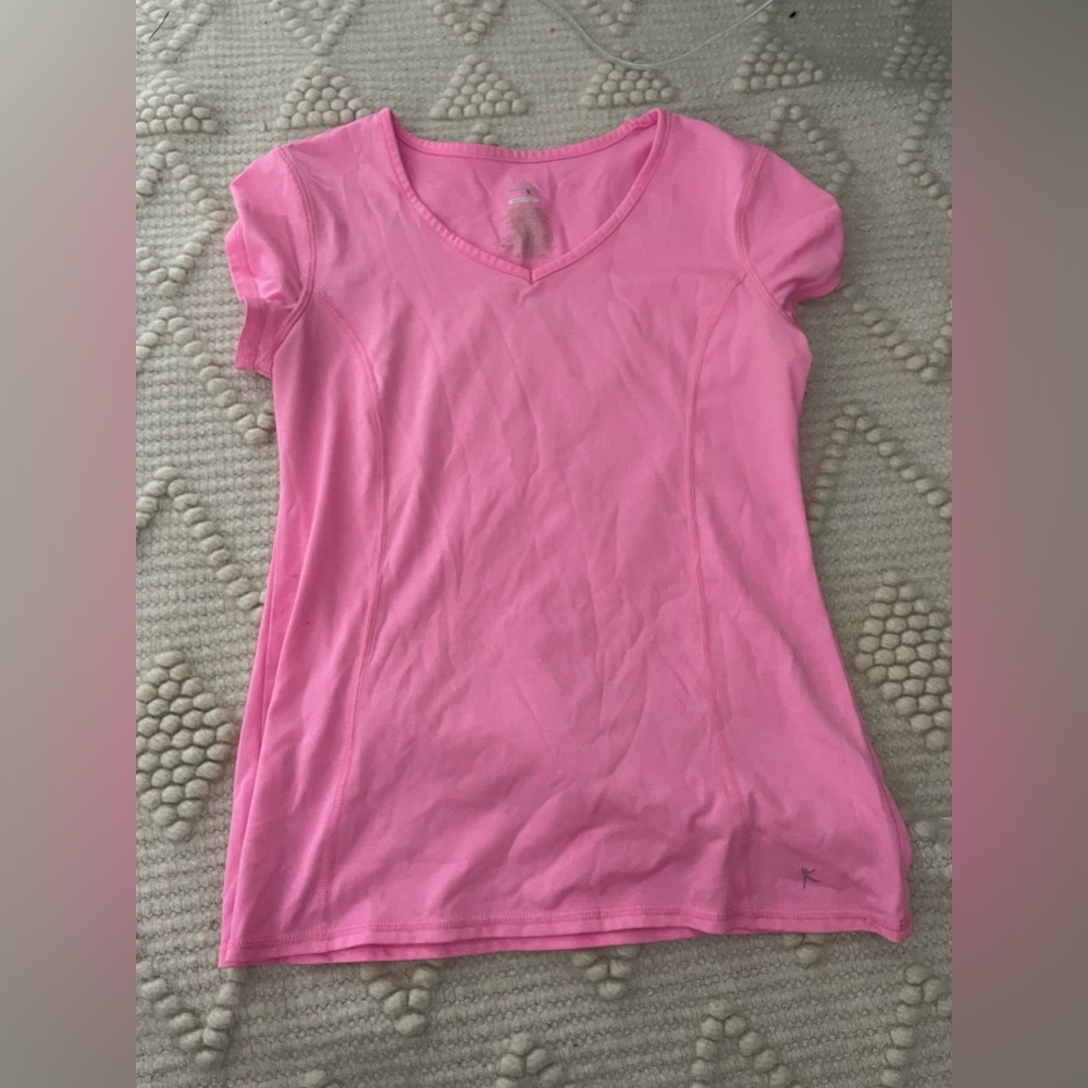 Danskin Pink Semi-Fitted Top